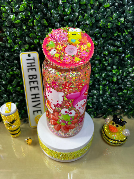 16oz HK and Friends Snowglobe Cup