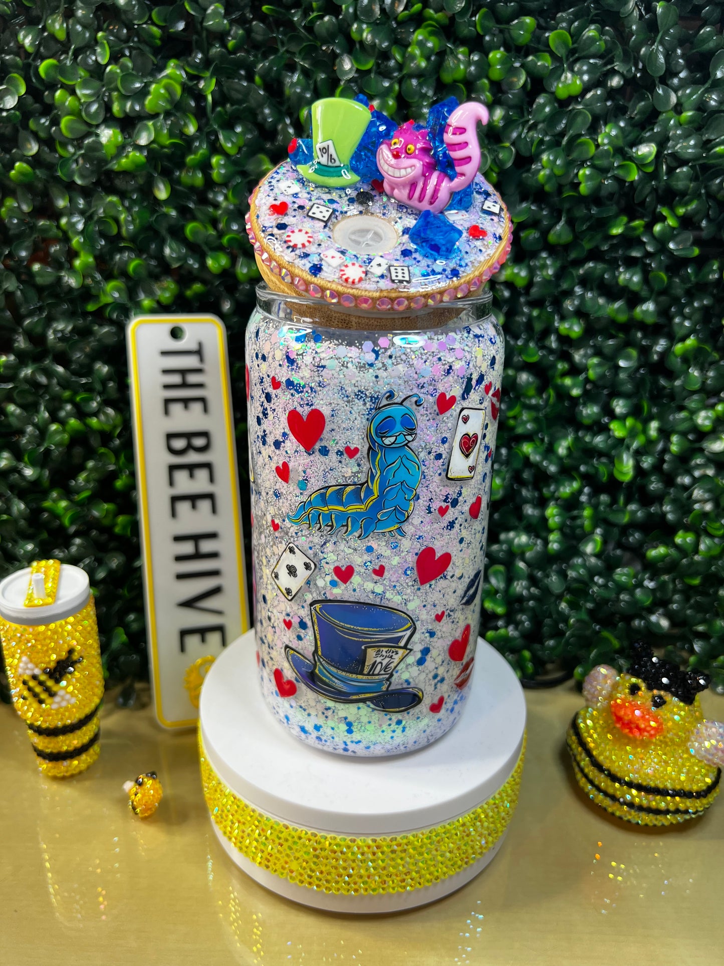 16oz Betty Boop x Alice in Wonderland Snowglobe