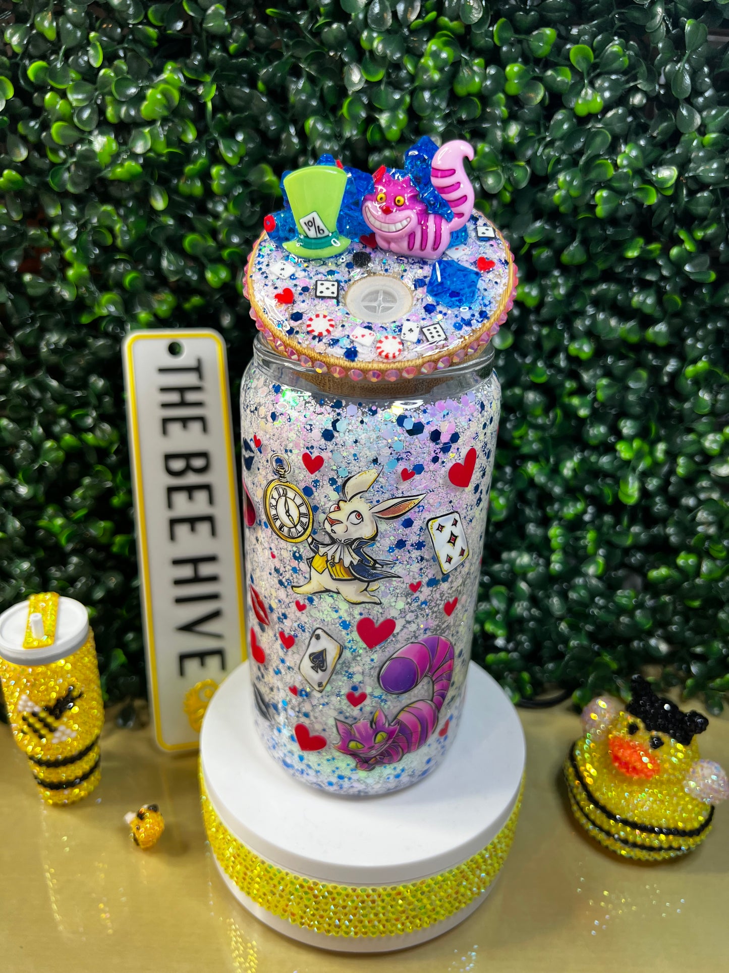 16oz Betty Boop x Alice in Wonderland Snowglobe